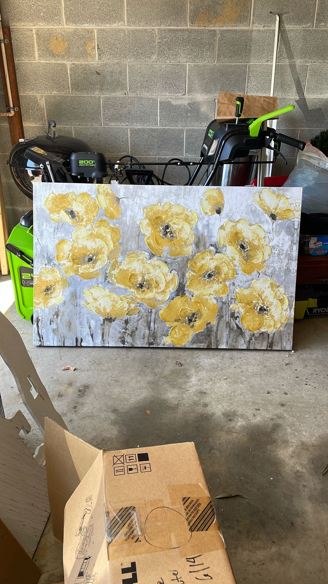 Yellow Flower Painting