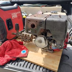 Mobile Pressure Washer Setup, 4000psi@4GPM Commercial Grade 