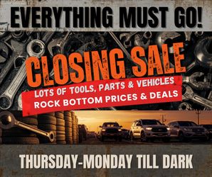 EVERYTHING MUST GO!!!