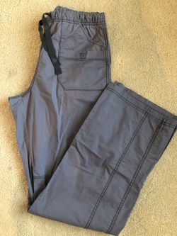 Wonderwink Scrub Bottoms (Grey, Size Small)
