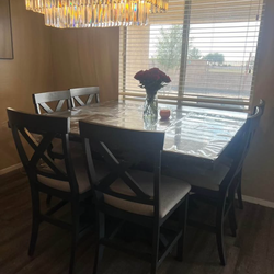 8 chair dining table