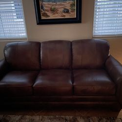 La Z Boy Leather Sofa