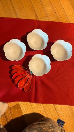 China-porcelain Flower Petal Bowls