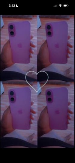 Pink iphone 16