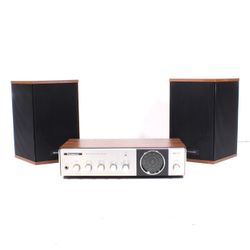 Panasonic RE-7412 Vintage AM/FM Stereo Receiver with Speaker Pair