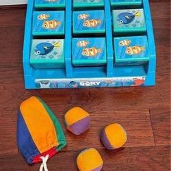 Disney Pixar Finding Dory Bean Bag Tic Tac Toe Game just $5