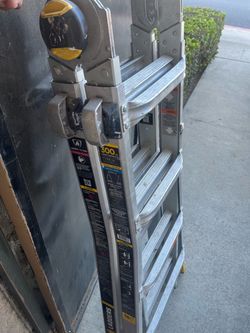 Gorilla ladder 18ft Aluminum Multi-Position Ladder