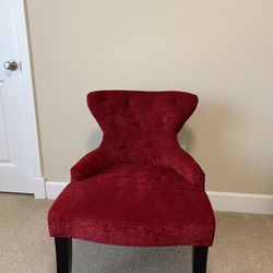 Red Accent Chair