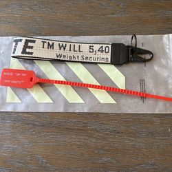 Off White Keychain