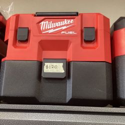 Milwaukee M12 Fuel Brushless Wet Dry Vac (Tool-Only) $120