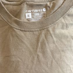 Carhartt K87 Men's T-shirt - Brown, XL