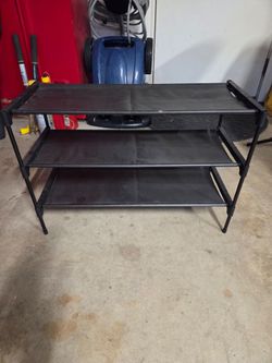 3 tier Fabric Shoe Rack