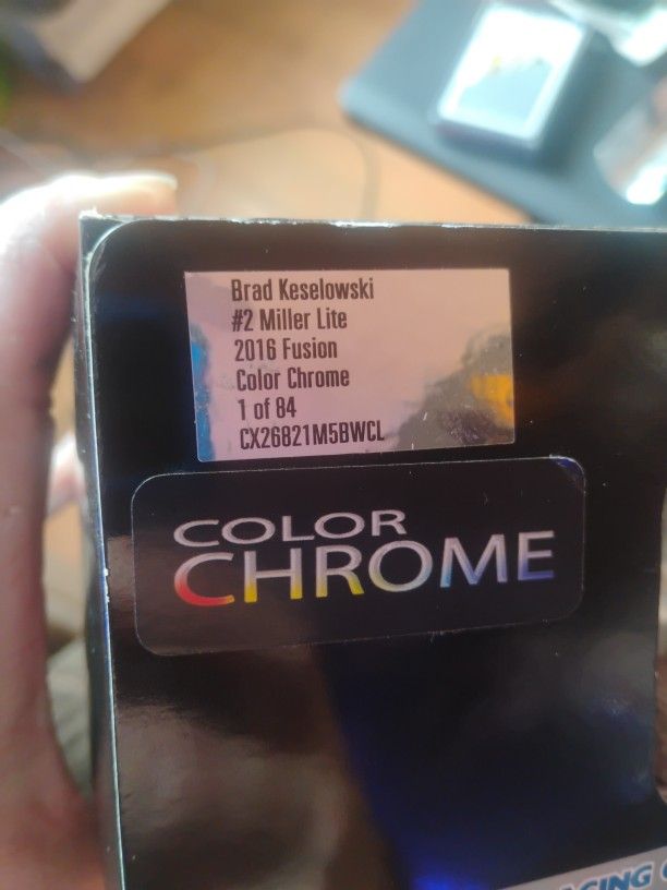 2016 Brad Keslowski Diecast 1:24 Miller Lite Color Chrome 68/84