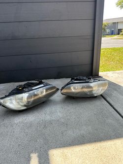OEM Original BMW E92 328xi 2007-2010 Front Headlights - Complete Pair