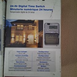 INTERMATIC DT101 24-Hour Digital Time Switch 