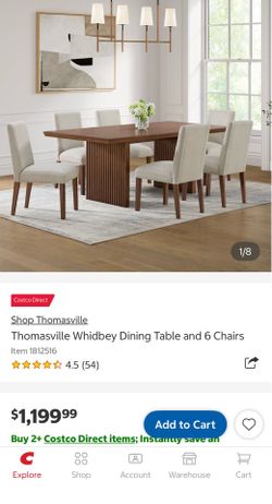 7 pieces dining set