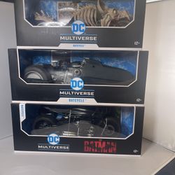 The Batman Death Metal Batcycle Bundle Of 3