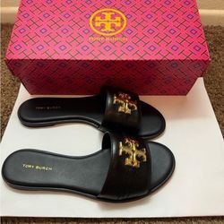 Tory Burch Sandals Black Eleanor
