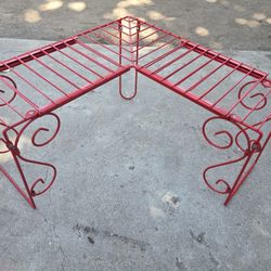 Vintage Adjustable corner shelf