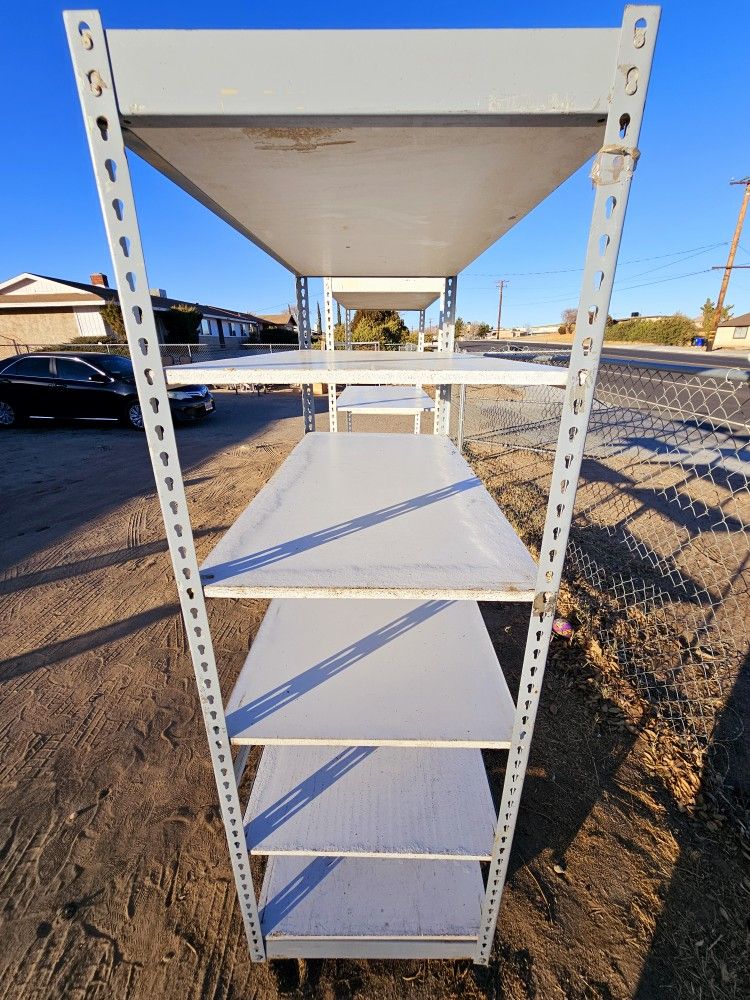 2 Large Garage Shelves