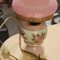 HAND PAINTED LAMP FROM ITALY VERY OLD