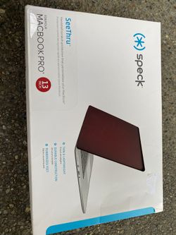 Hard shell scratch protection for MacBook Pro 13 inch