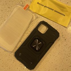 iPhone 12 Mini Case Screen Glass Stand 