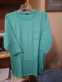 Favorites Turquoise L/S Crewneck Tunic XXLarge Vintage