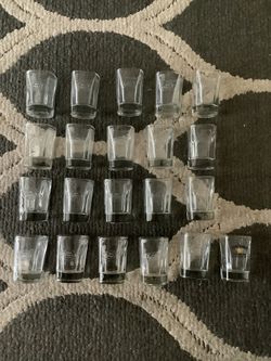 21 Jack Daniel’s Shot Glasses