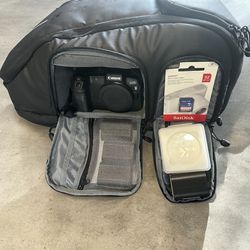 Canon EOS R Mirrorless Camera With Many Accessories!