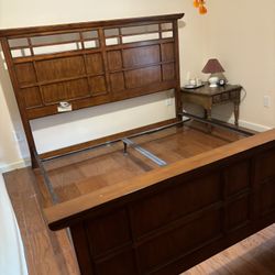 King Size Wooden Bed Frame