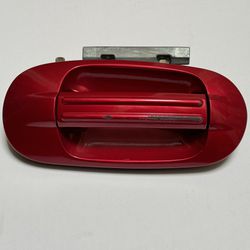 OEM 2003-2014 FORD EXPEDITION RIGHT REAR DOOR HANDLE ASSEMBLY PASSENGER EXTERIOR OUTSIDE 03-14 LINCOLN NAVIGATOR RED