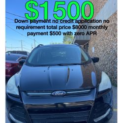 2015 Ford Escape No Credit Application 