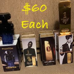 Men’s 4 Different Paco Rabanne Colognes(New In Box)