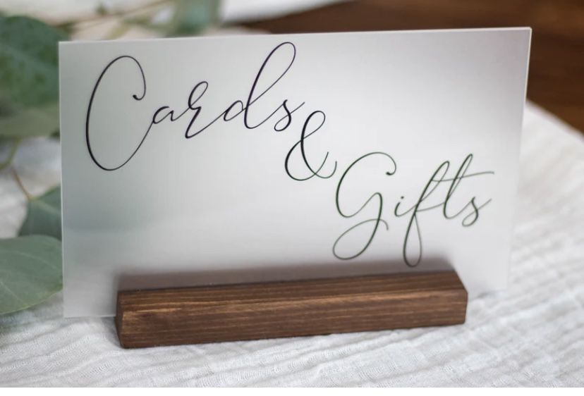 Guest Book & Card Signs 