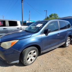 2014 Subaru Forester - Parts Only #QE4