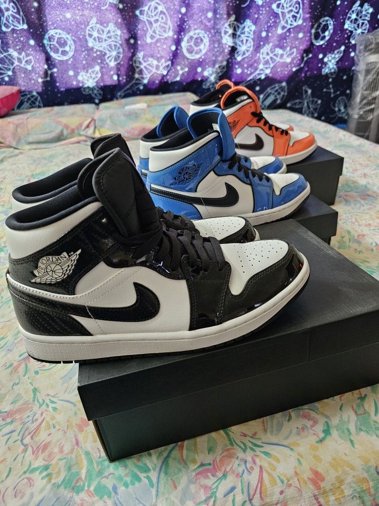 Jordan Nike Air Mid Se, Size Men 9, $100 each