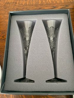 Waterford Love Champagne Flutes