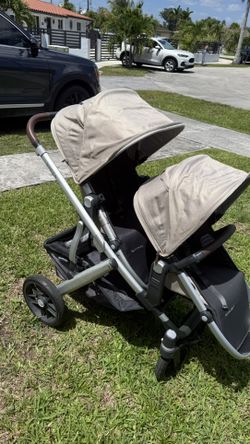 Uppababy Double Stroller With Attachments