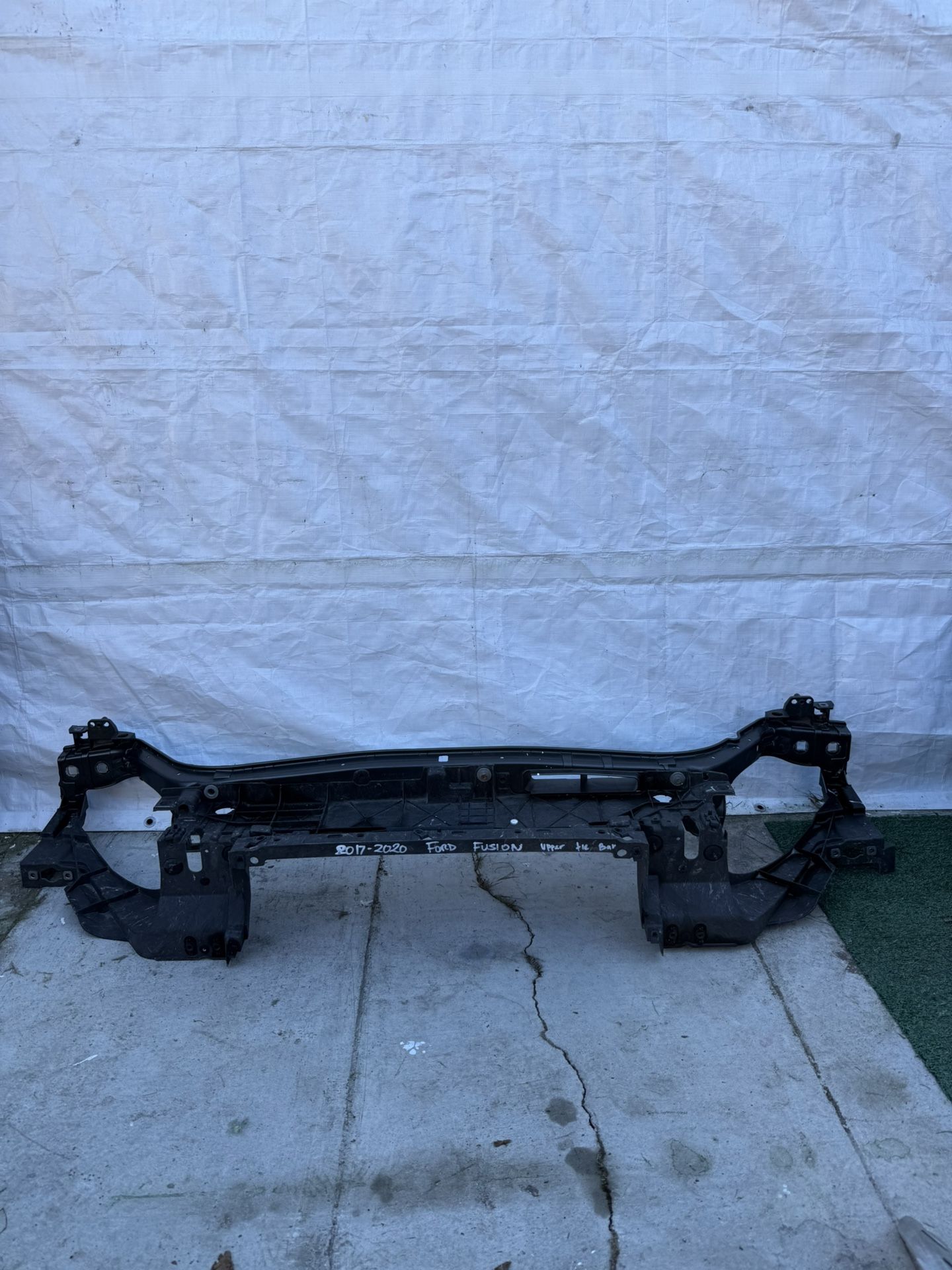 2017 2018 2019 2020 FORD FUSION FRONT UPPER TIE BAR/RADIATOR SUPPORT OEM USED 