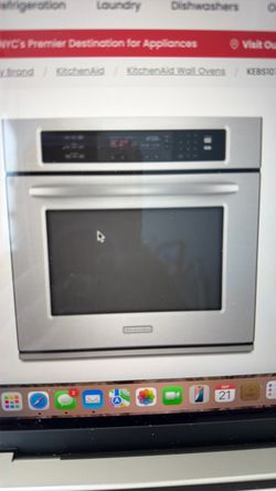 Brand new KitchenAid single electric wall oven