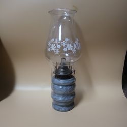 1980 Pyrex Brand Oil Lamp