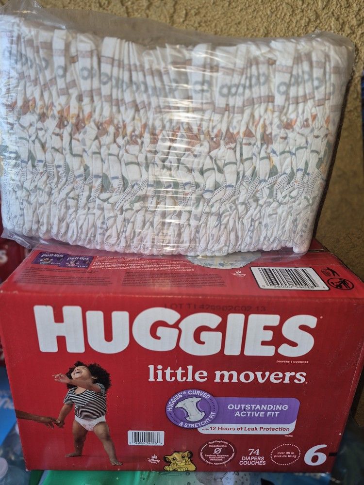 Huggies Size 6 Son 111 Pañales Por $40 Firme