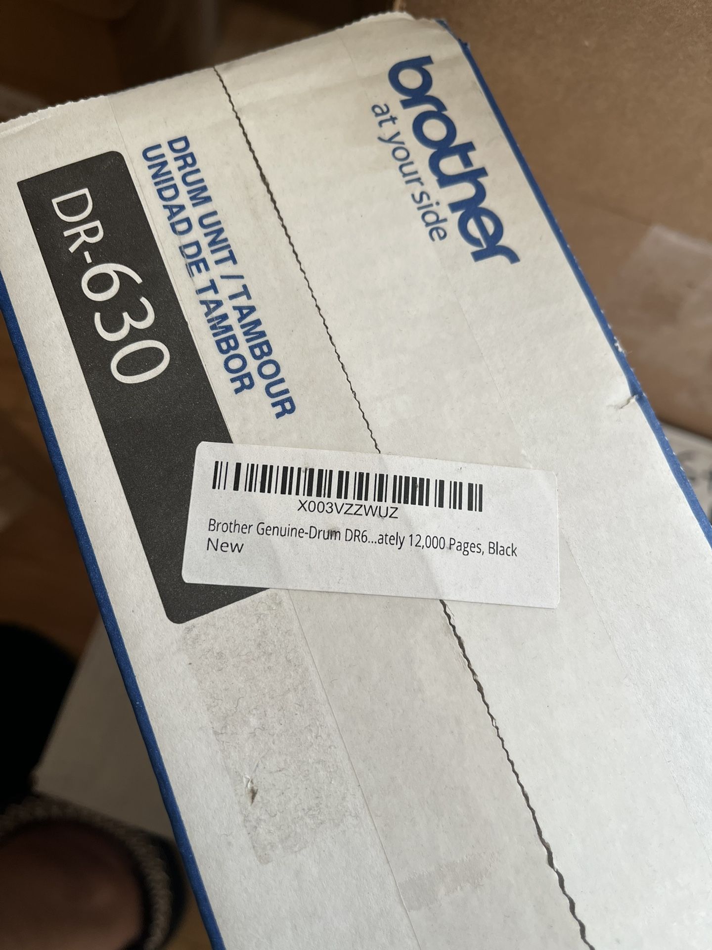 Genuine Brother Drum 630 & 2 Toner Cartridges 660