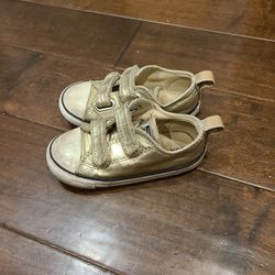 Converse Gold Toddler Size 8