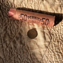 1953 D Wheat Pennies