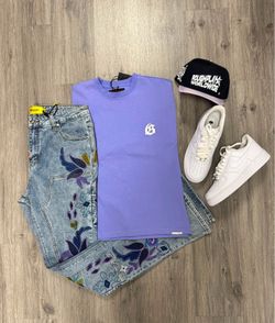 Guapi Embroidered Floral Jeans
