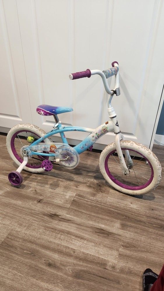 Frozen Huffy 16 Inch Bike