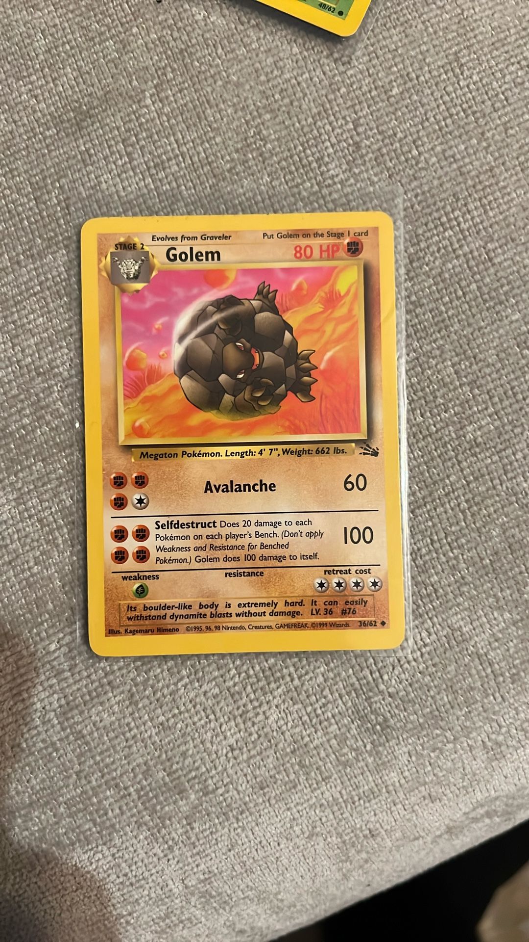 Pokemon Golem