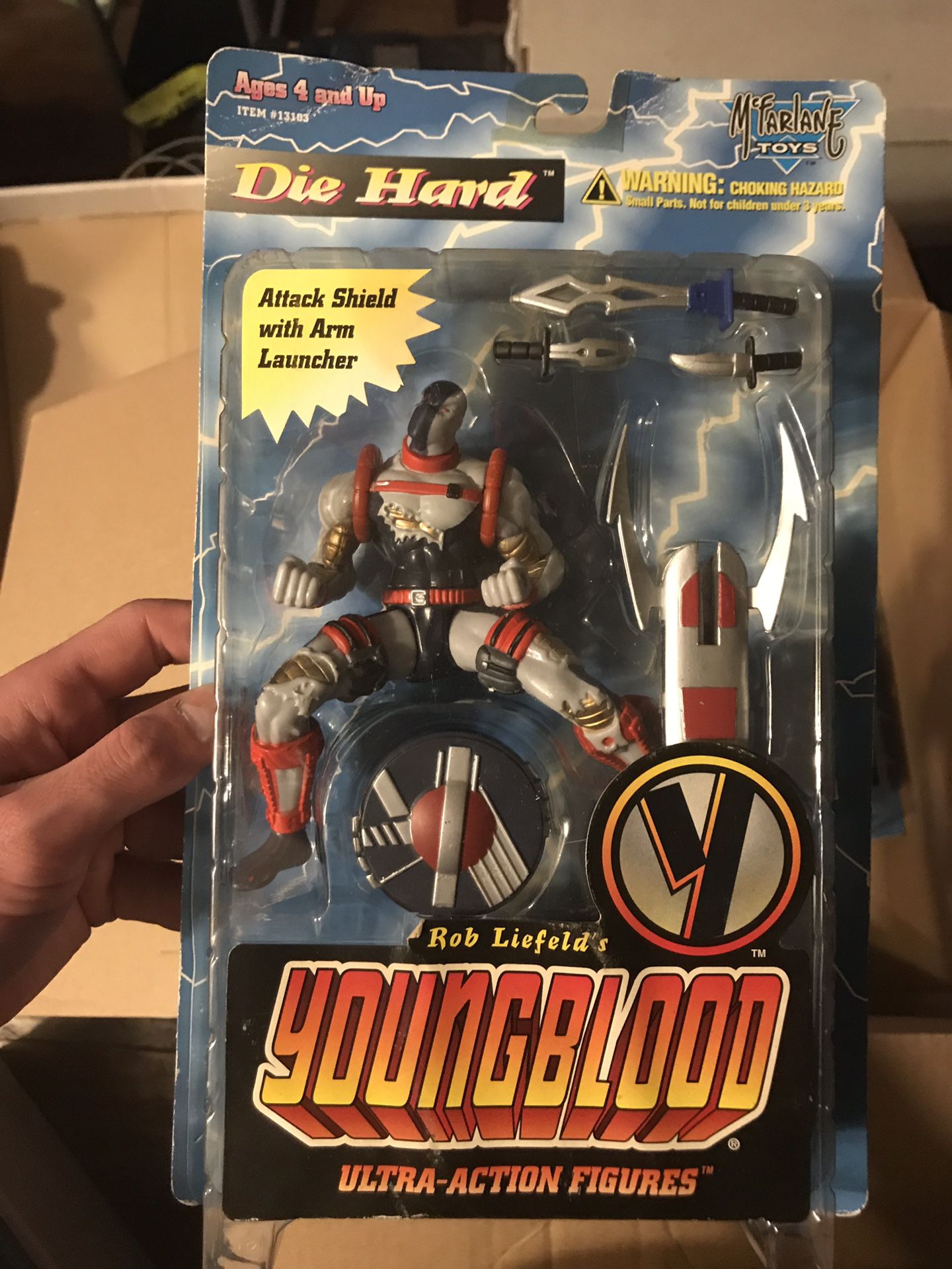 Rob Liefield’s Youngblood Die Hard action figure